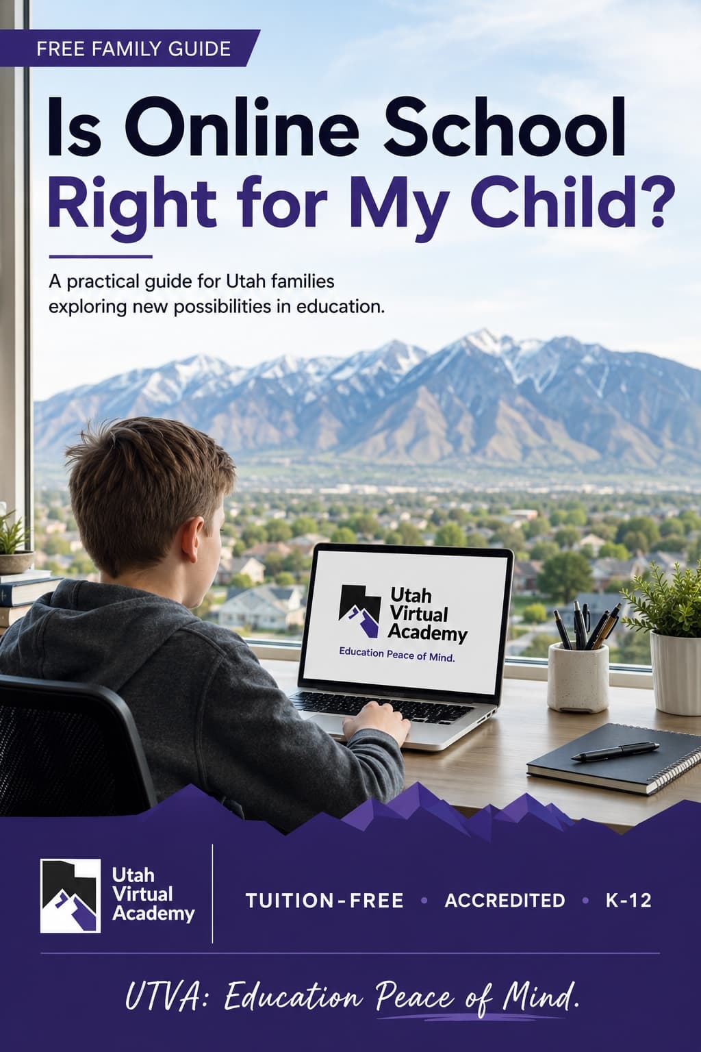 Is Online School Right for My Child? UTVA Free Family Guide