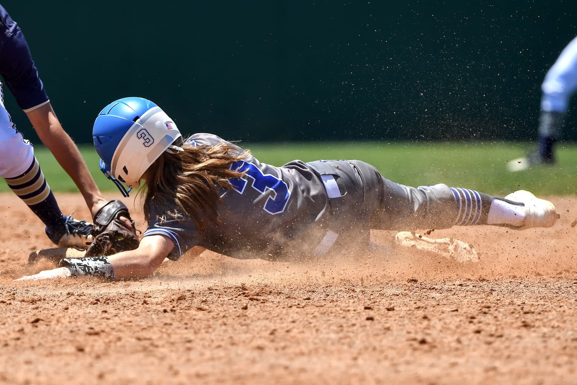 A UTVA high school student athlete competing